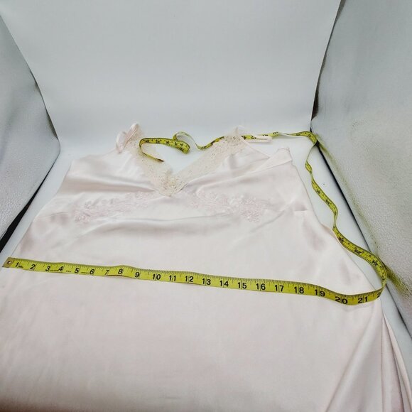 Mazzini Nightgown Size Small Lingerie Negligée Light Pink Gown & Robe READ - Picture 10 of 16